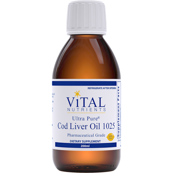 Ultra Pure Cod Liver Oil 1025 mg