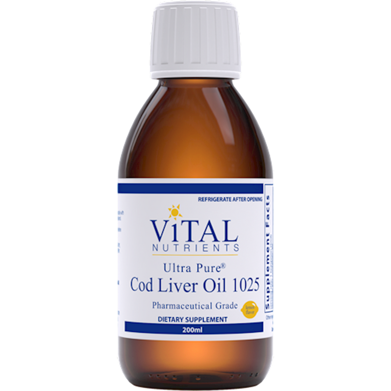 Ultra Pure Cod Liver Oil 1025 mg