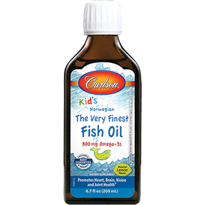 Carlson for Kids Fish Oil Lemon