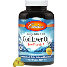 Cod Liver Oil Low Vit A Lemon