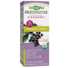 Organic Sambucus Syrup for Kids