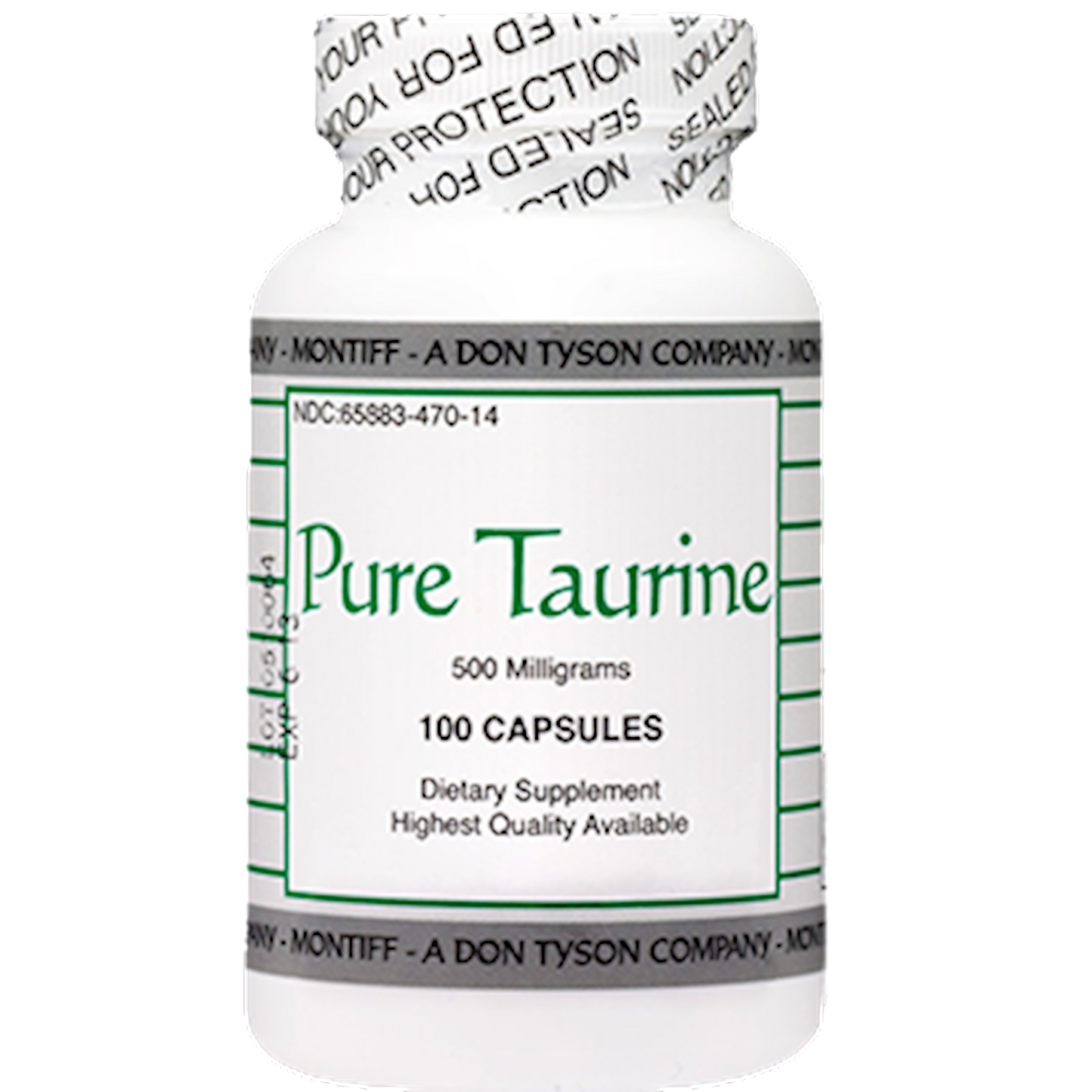 Pure Taurine 500 mg