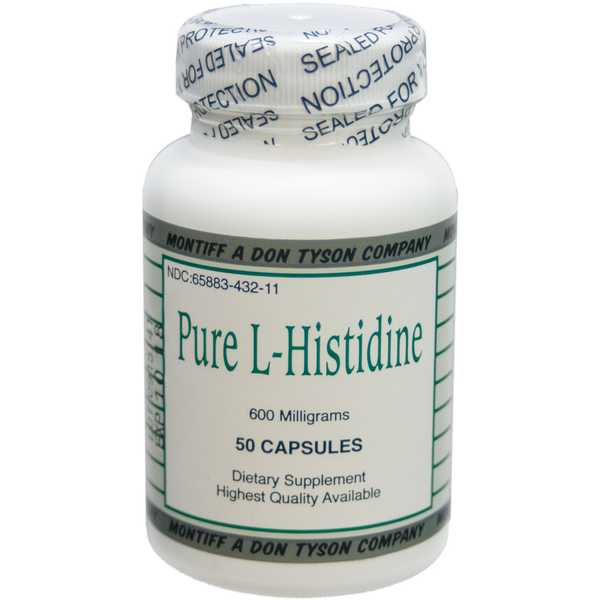 Pure L-Histidine 600 mg