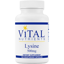 Lysine 500mg Supplement 100 veg Capsules