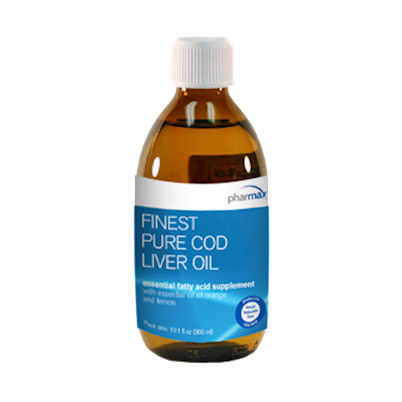 Finest Pure Cod Liver Oil 10.1 Oz