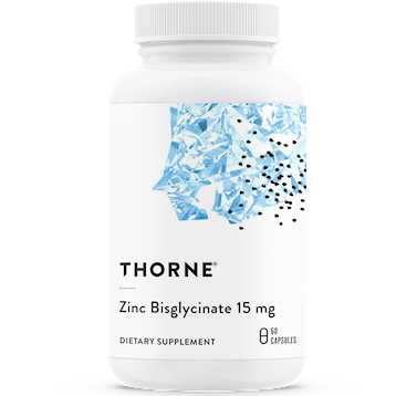 Zinc Bisglycinate 15 mg 60 Capsules
