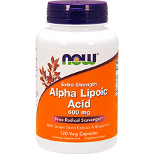 Alpha Lipoic Acid 600 mg 120 Veg Capsules