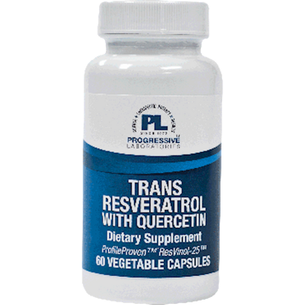 Trans Resveratrol w/Quercetin 60 Vegcaps