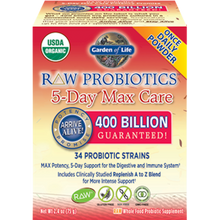 RAW Probiotics 5 Day Max Care