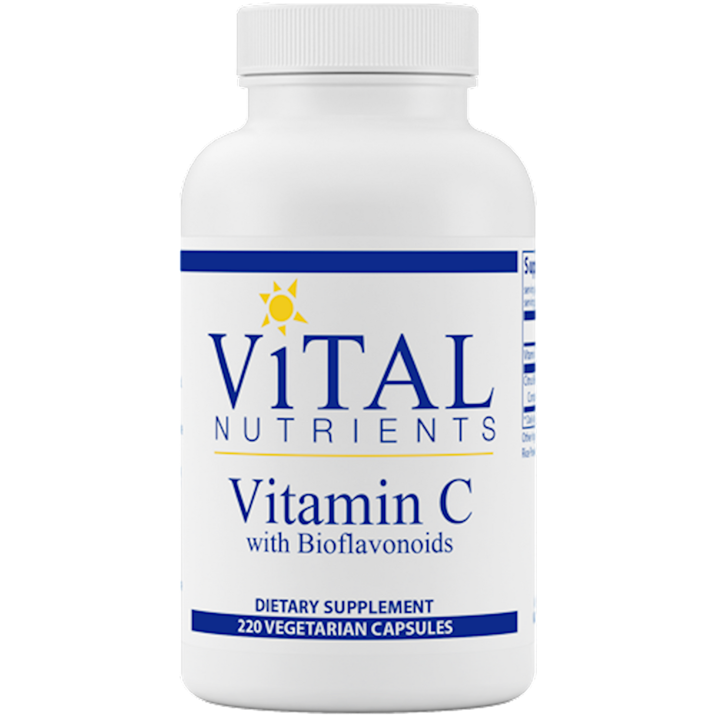 Vitamin C w/BioFlavonoids 500 mg 220 Capsules