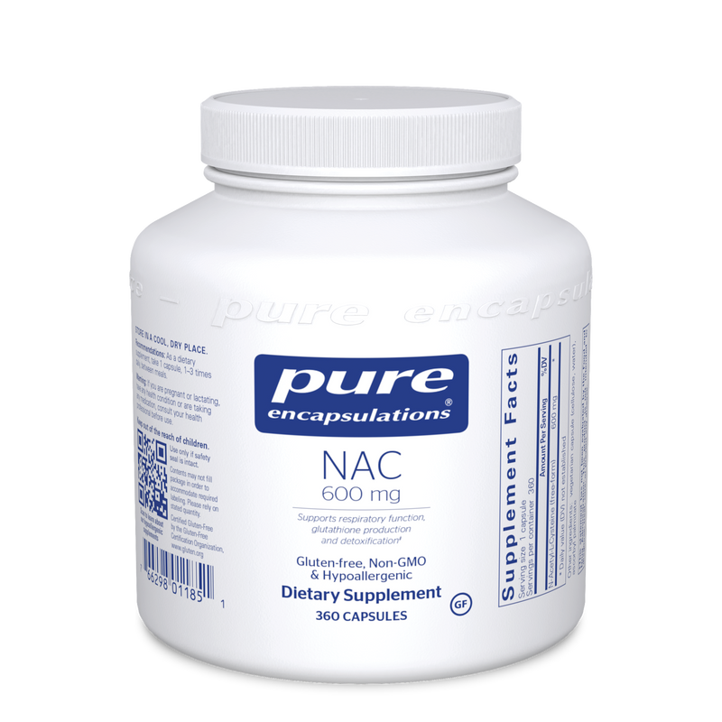 NAC 600 mg 360 vcaps