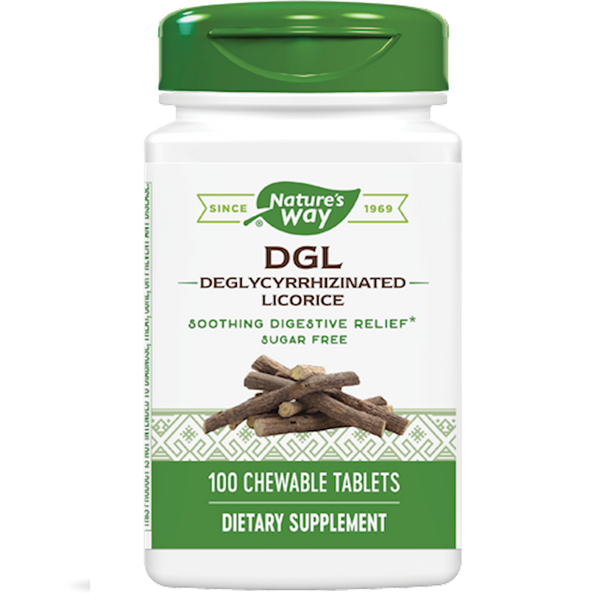 DGL Deglycyrrhizinated Lic 100 chews