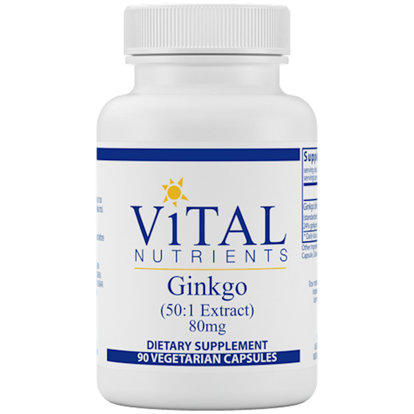 Ginkgo 50:1 Extract 80 mg