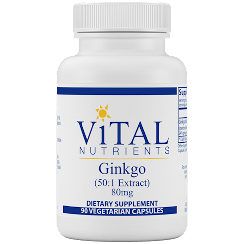 Ginkgo 50:1 Extract 80 mg