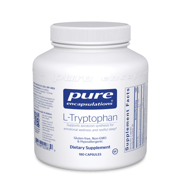 L-Tryptophan 500mg 180 Vegetarian Capsules