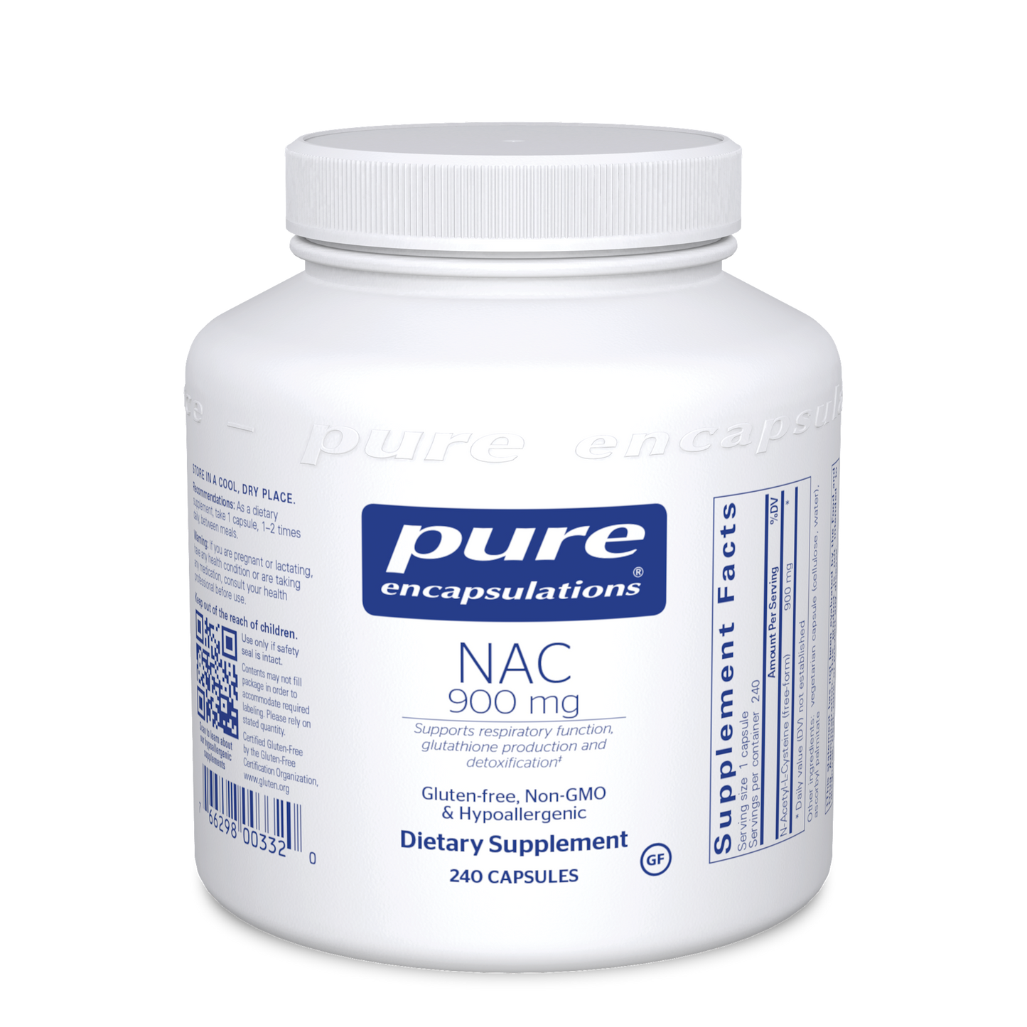 NAC 900 mg 240 vcaps