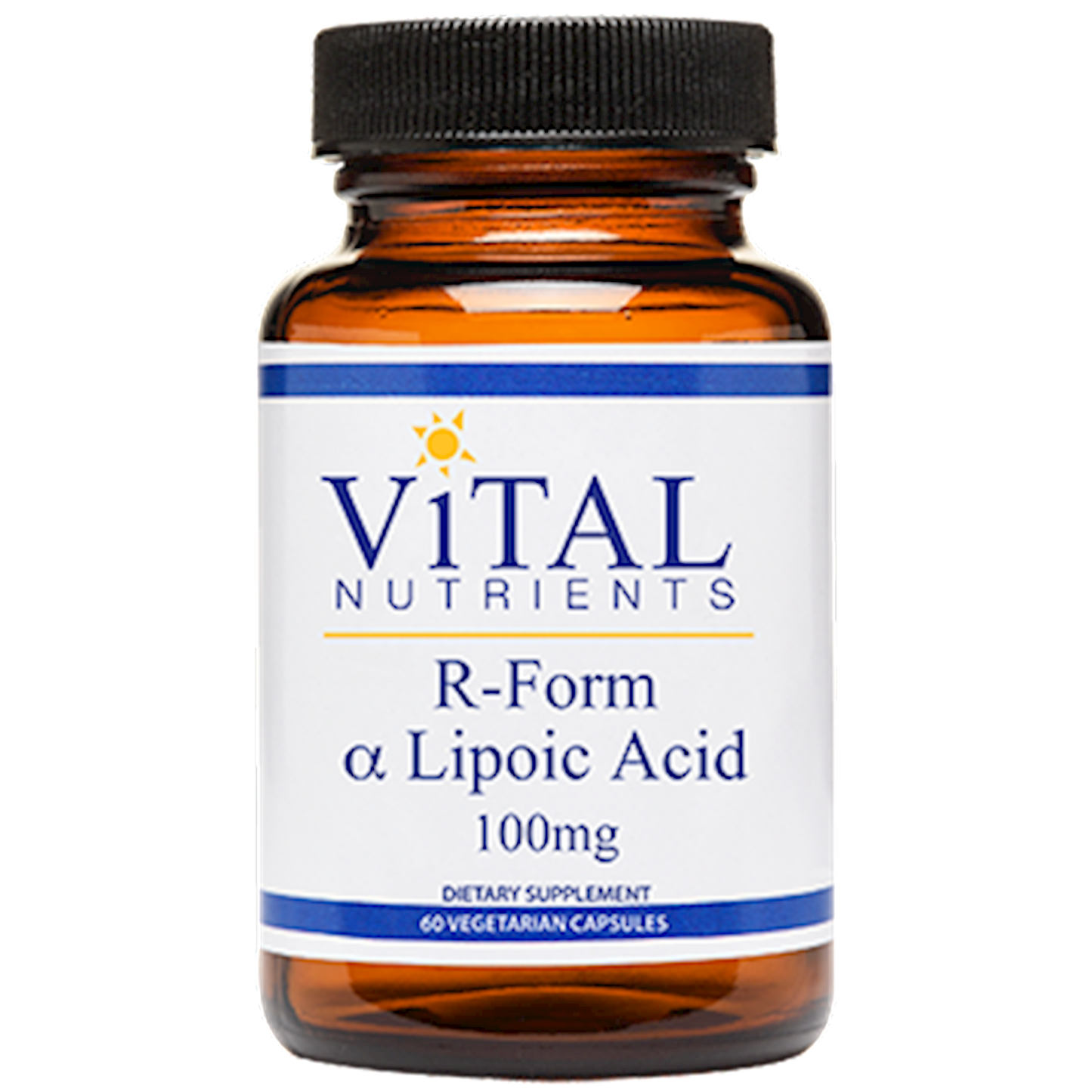 R-Form Alpha Lipoic Acid 100 mg 60 vCapsules