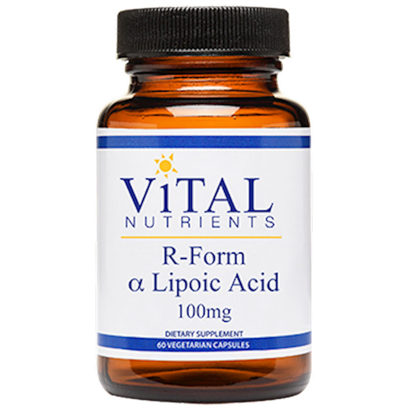 R-Form Alpha Lipoic Acid 100 mg 60 vCapsules