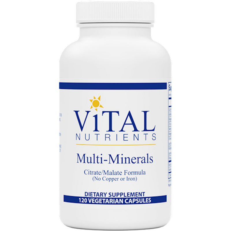 Multi Minerals Citrate No Cu/F