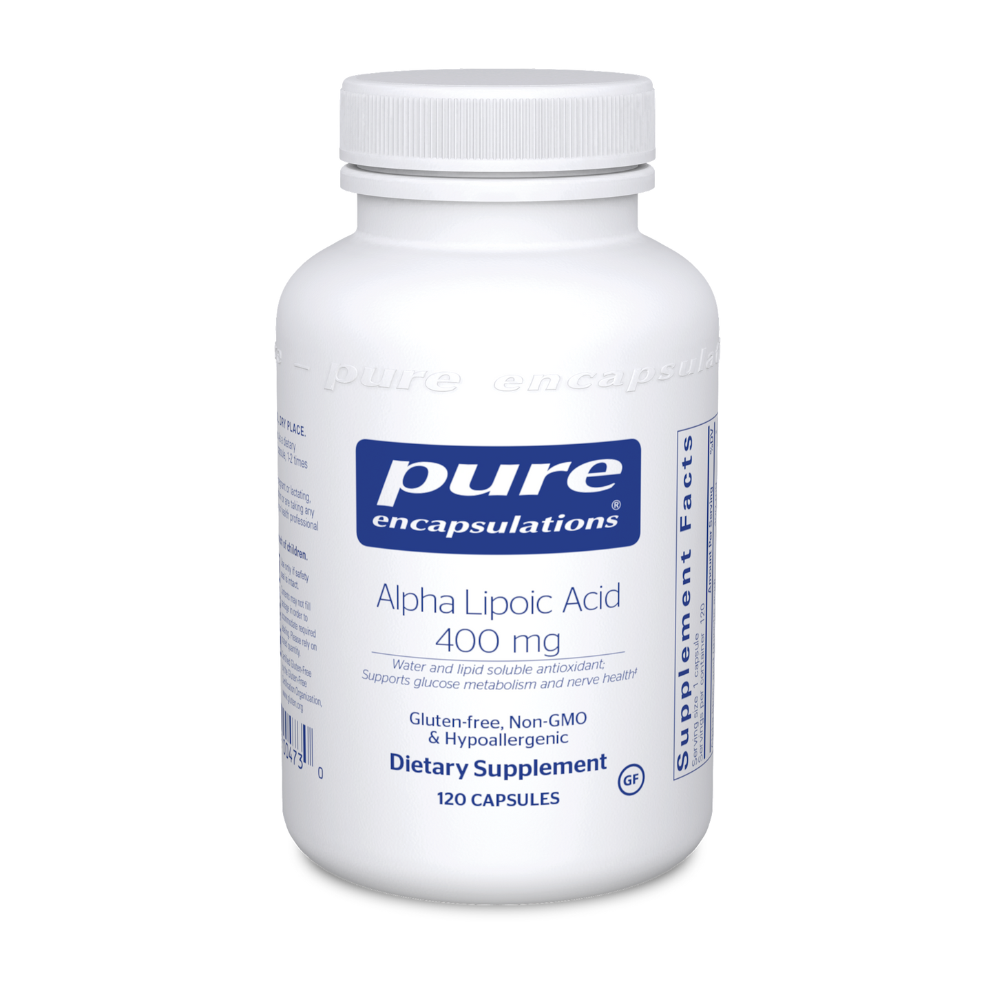Alpha Lipoic Acid 400 mg 120 vcaps