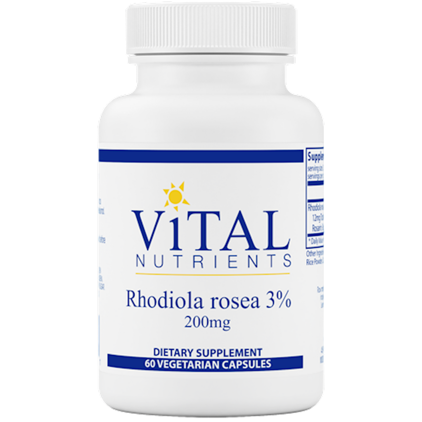Rhodiola Rosea 3% 200mg 60