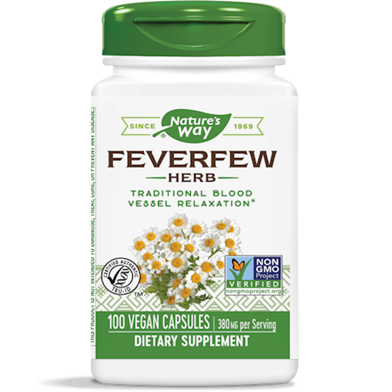 Feverfew Leaves 380 mg