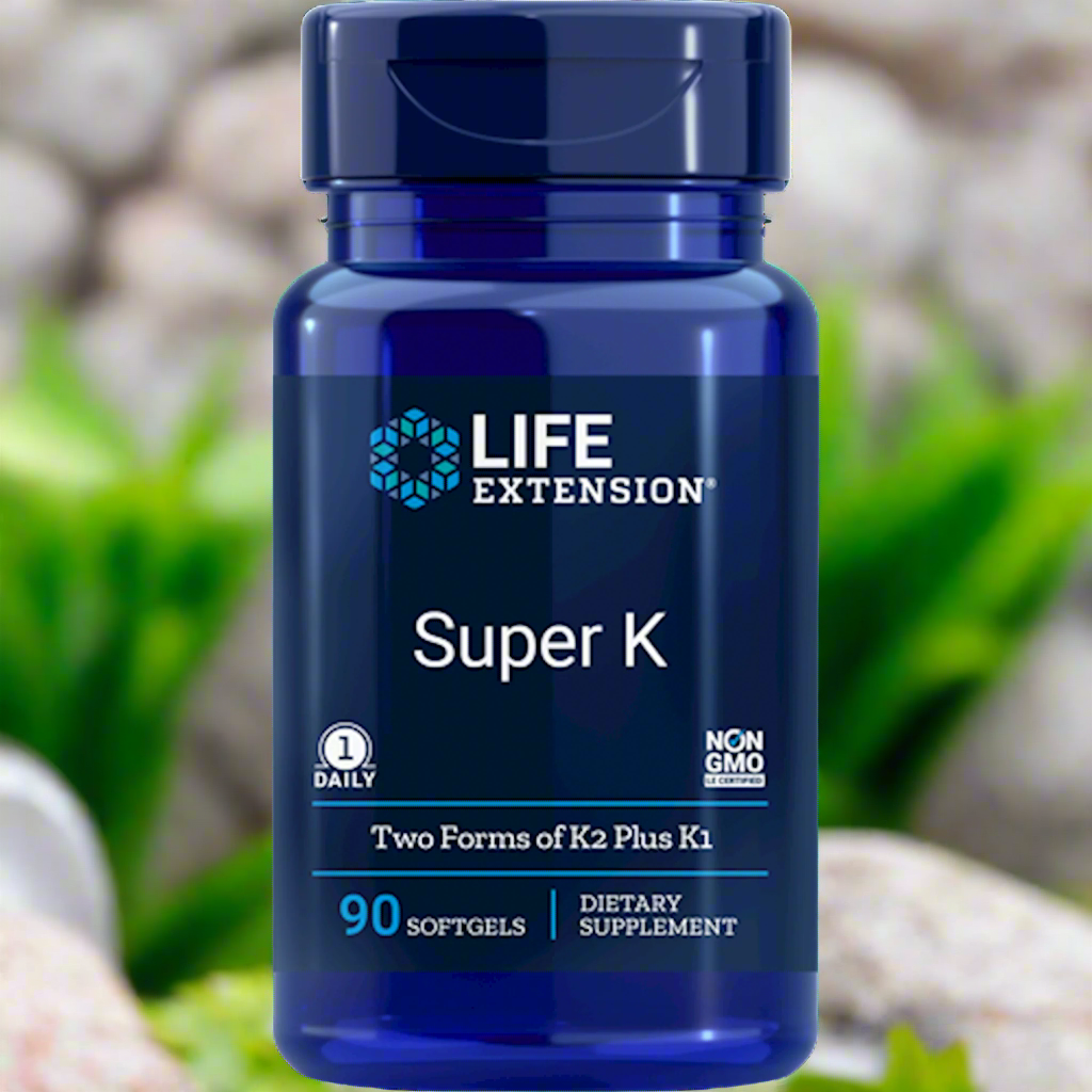 Super K 90 Softgels (K1, MK-7, MK-4)