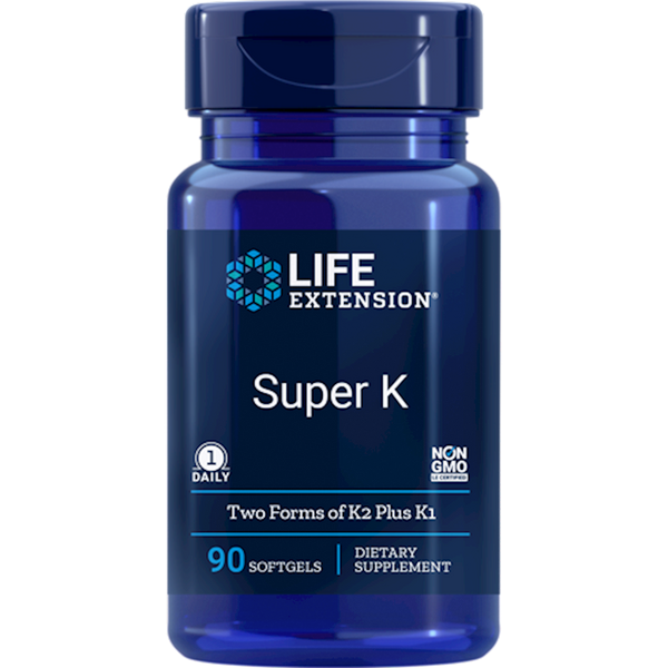 Super K - Vitamin K supplement with K1 and two forms of K2