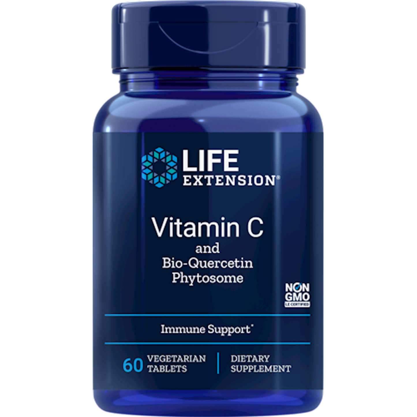 Vitamin C and Bio-Quercetin Phytosome 60 Vegetarian Tablets