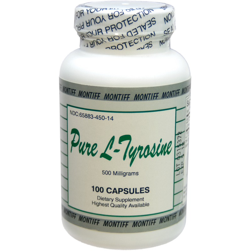 Pure L-Tyrosine 500 mg