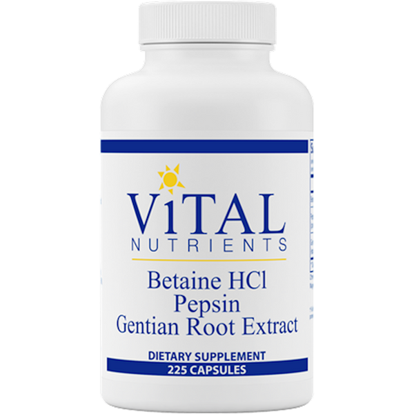 Betaine HCl Pepsin Gentian Root Extract