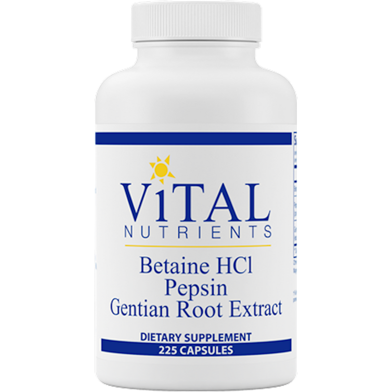 Betaine HCl Pepsin Gentian Root Extract