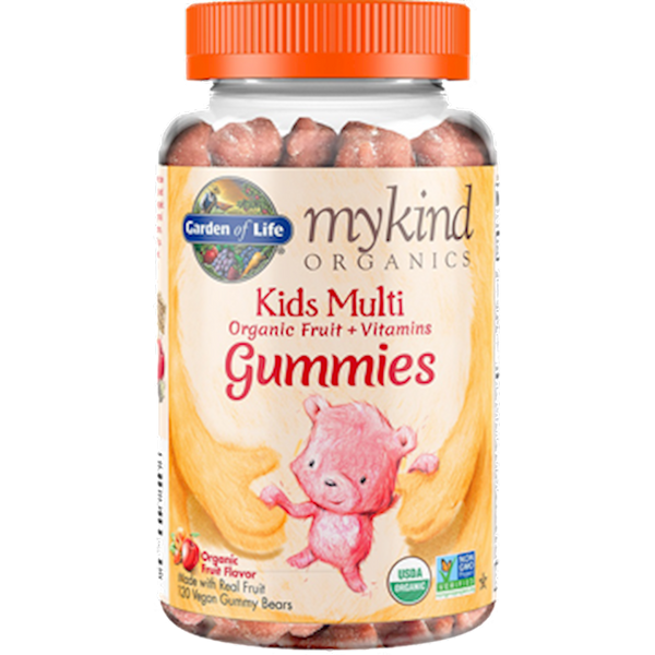 Mykind Kids Multi-Fruit 120 Gummy Bears