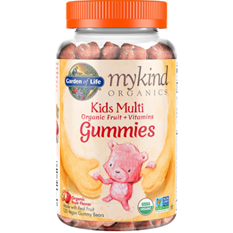 Mykind Kids Multi-Fruit 120 Gummy Bears