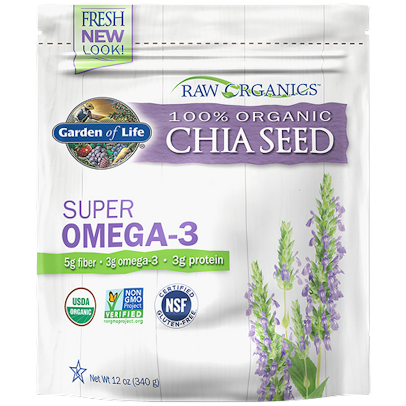 Raw Organics - Organic Chia Seeds