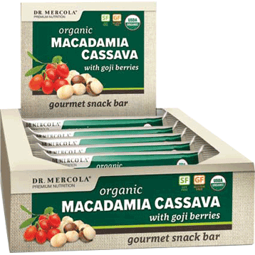 Organic Macadamia Cassava Bar