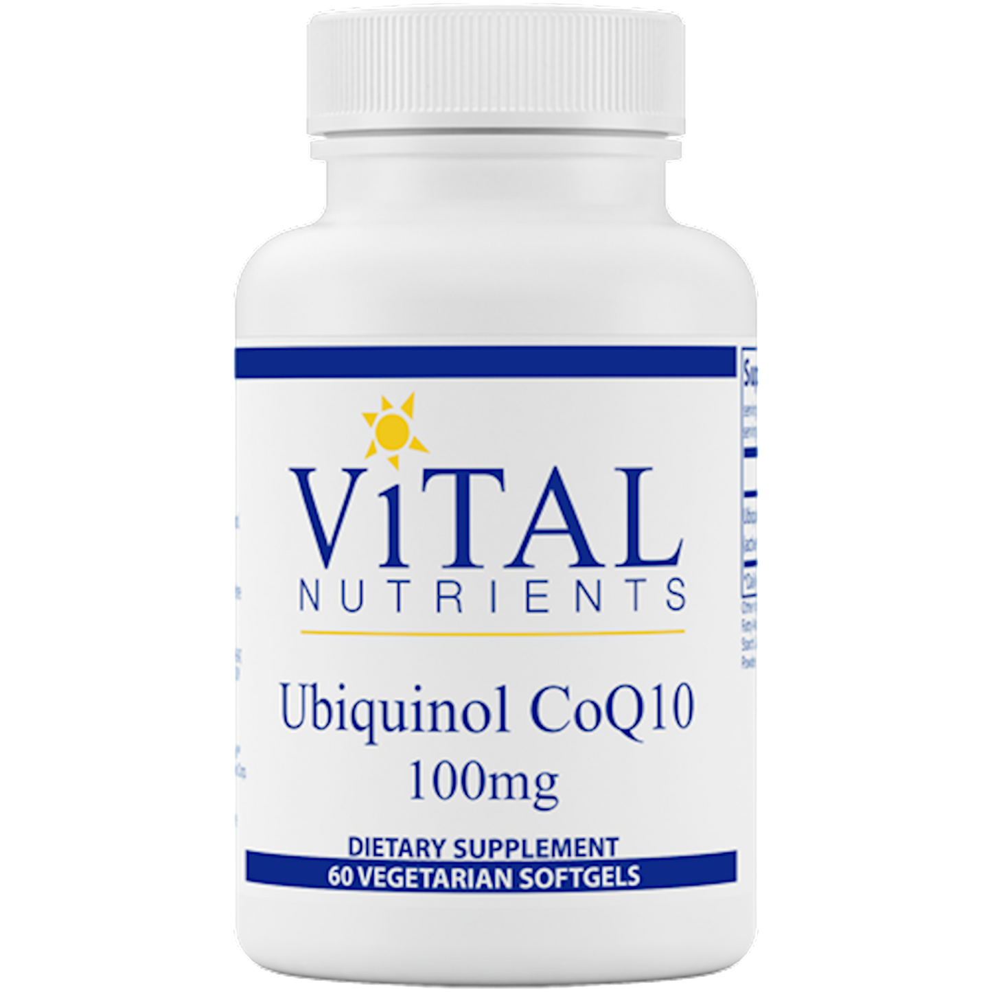 Ubiquinol CoQ10 100 mg 60 gels