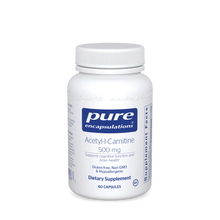 Acetyl-L-Carnitine 500 mg 60 Vegetable Capsules