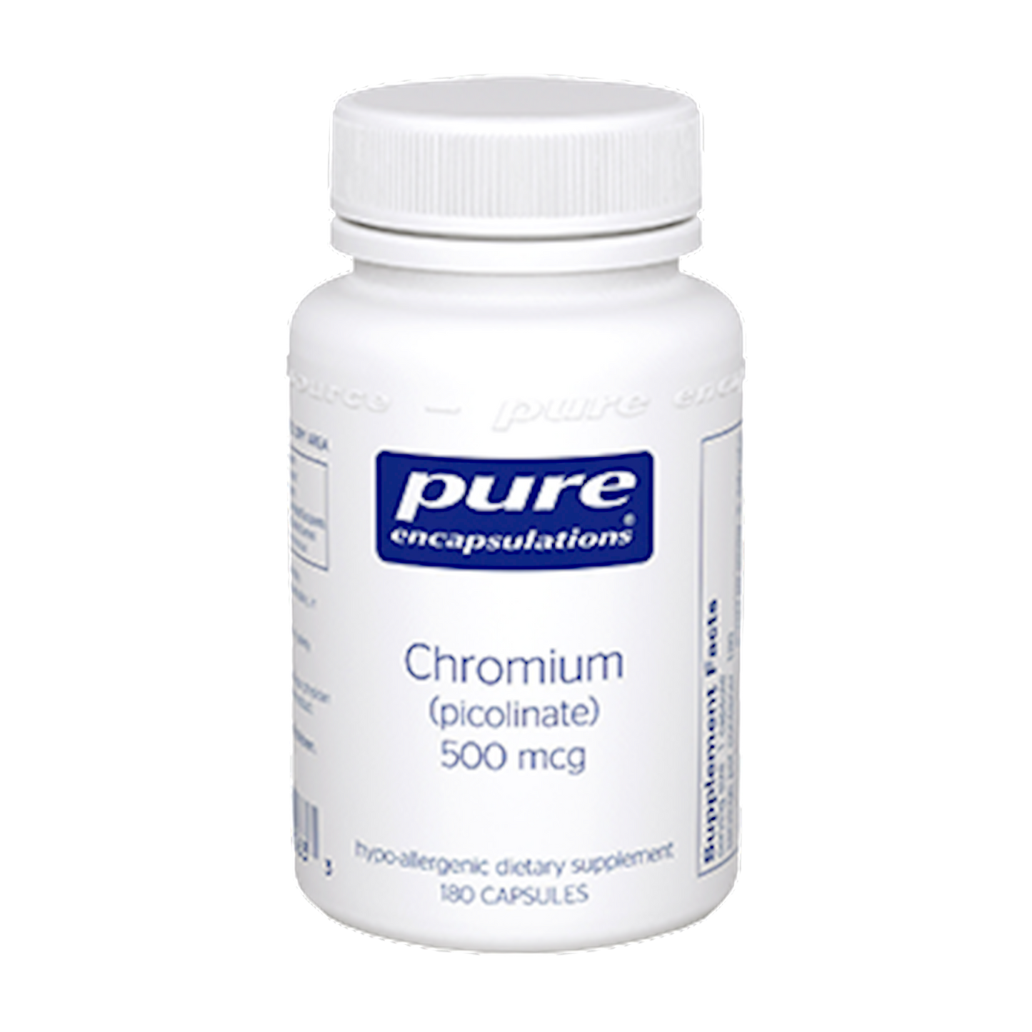Chromium (picolinate) 500 mcg 180 vcaps