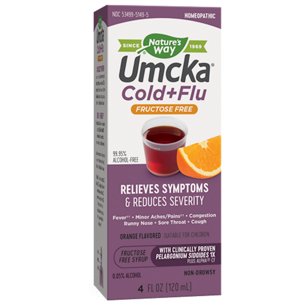 Umcka Cold+Flu Syrup Orange