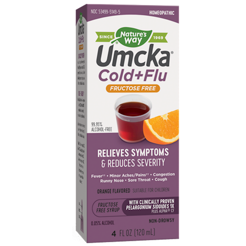 Umcka Cold+Flu Syrup Orange