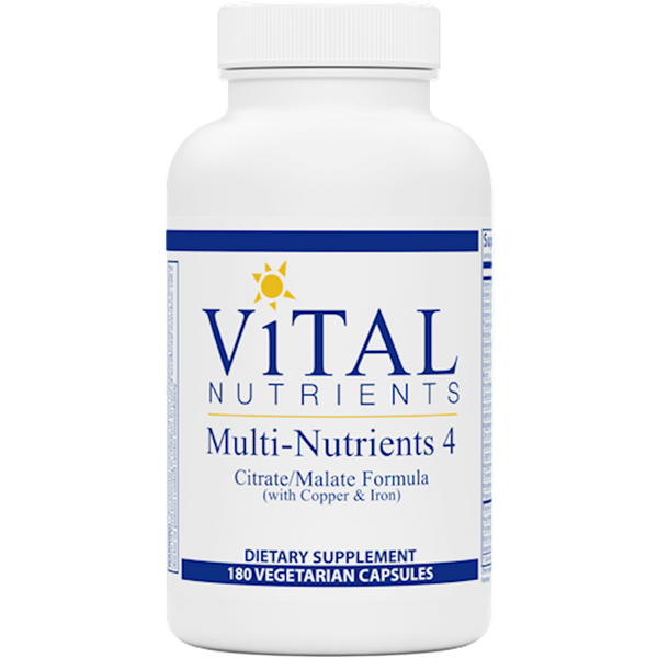 Multi-Nutrients 4 180 Vegetarian Capsules