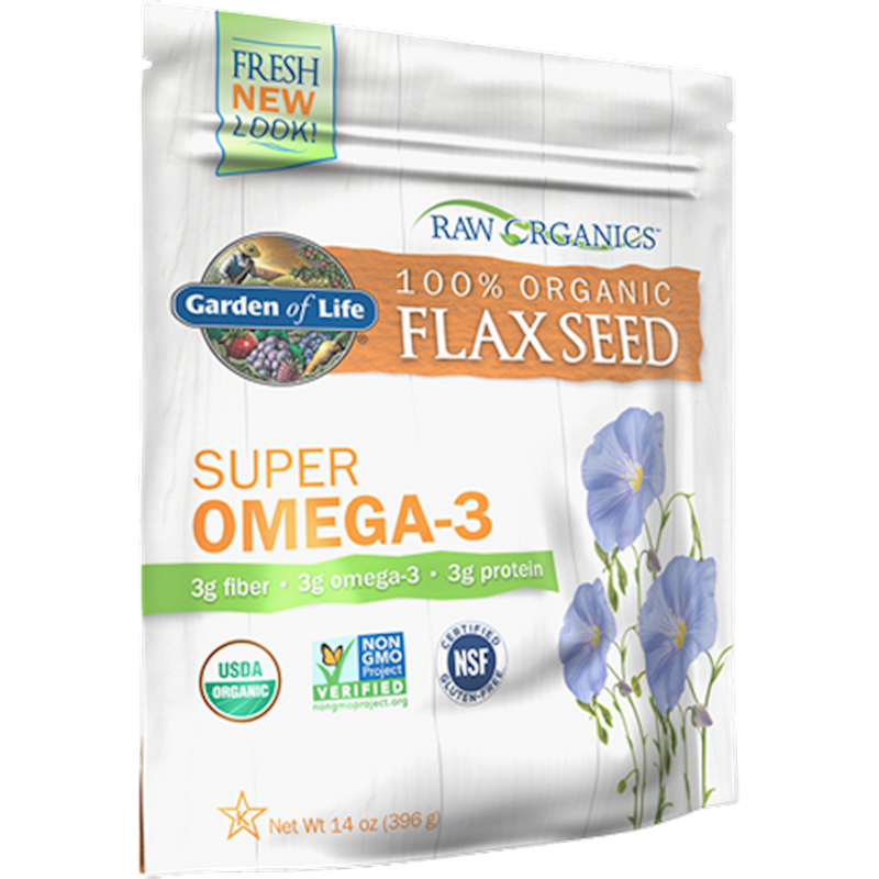 Raw Organic Flax Seed Omega-3