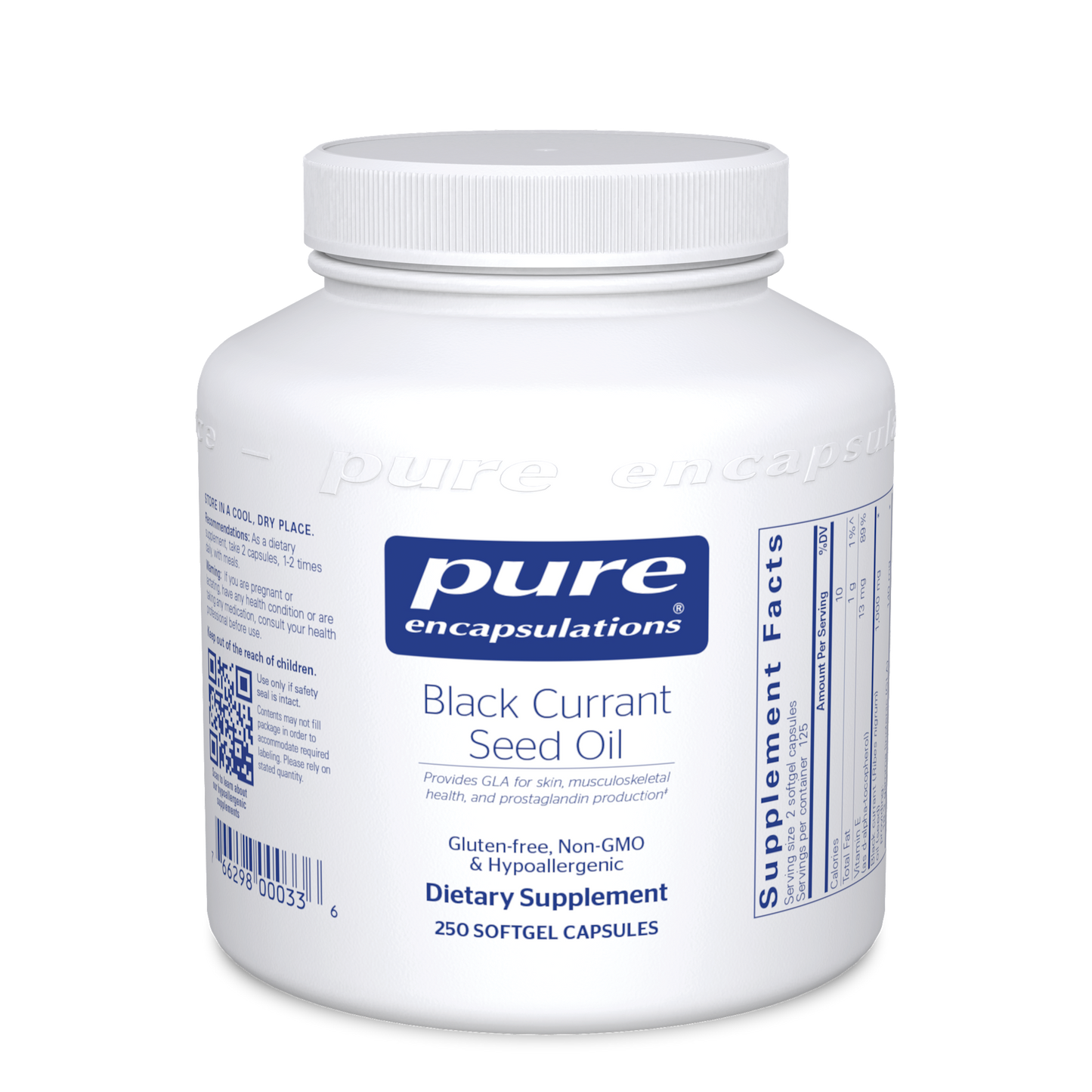 Black Currant Seed Oil 500 mg