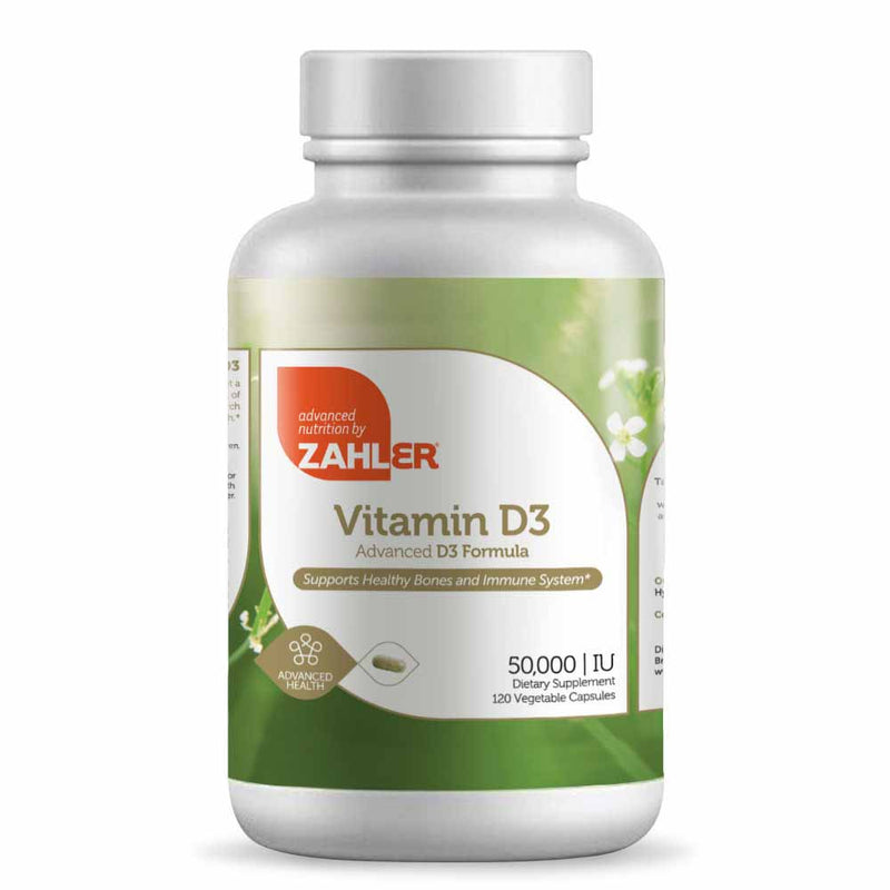 Vitamin D3 Capsules 50,000 IU 120 Capsules