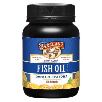Fresh Catch Fish Oil Orange Flavor