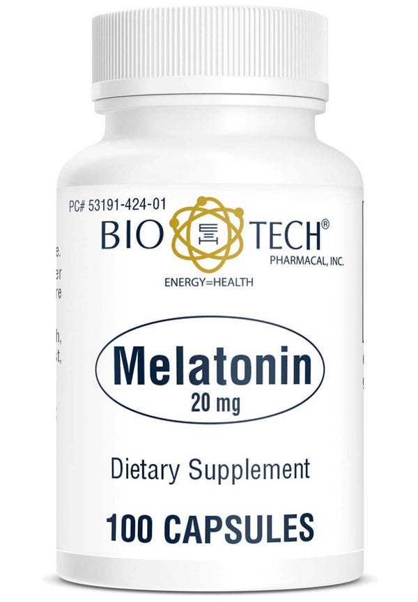 Melatonin (20 mg) 100 Capsules