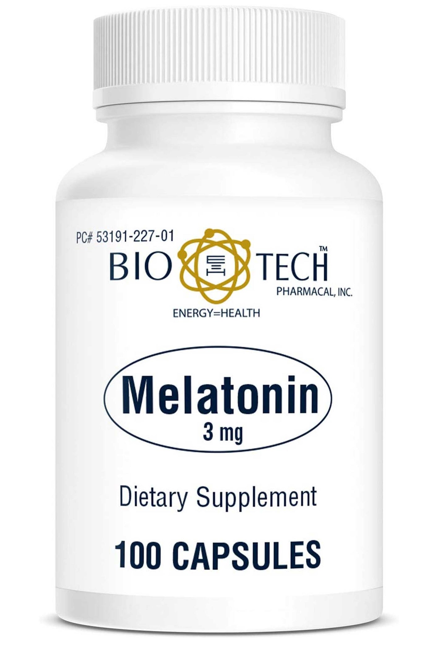 Melatonin (3 mg) 100 Capsules