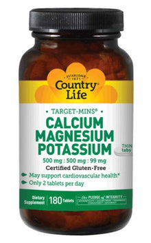 Calcium Magnesium Potassium