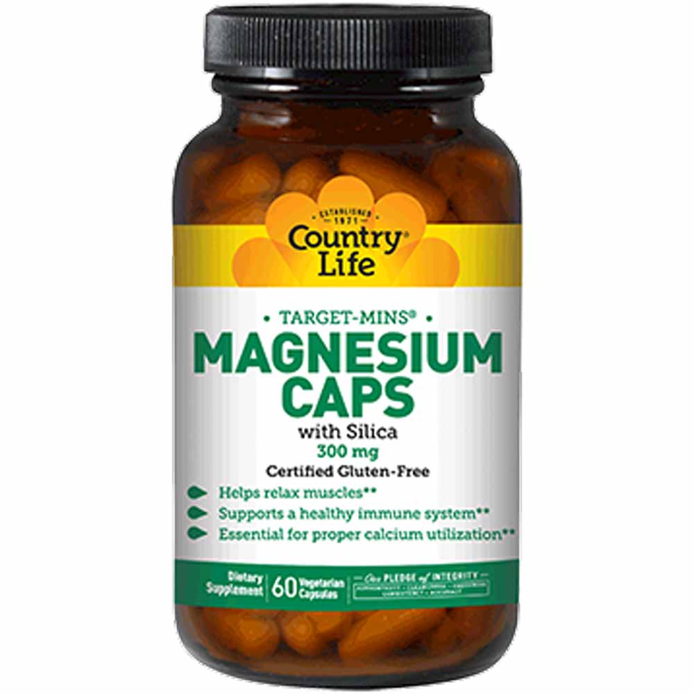 Magnesium Caps With Silica 300 mg – Expert Nutrition Center